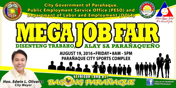 081816 Parañaque job fair
