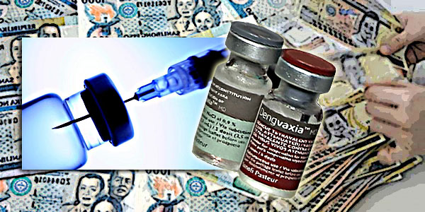 dengue vaccine Dengvaxia money