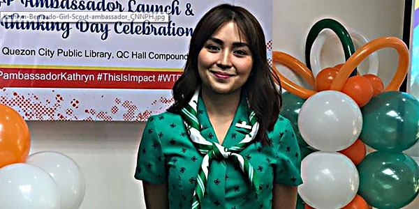 Kathryn Bernardo Girl Scout of the Philippines GSP Ambassador