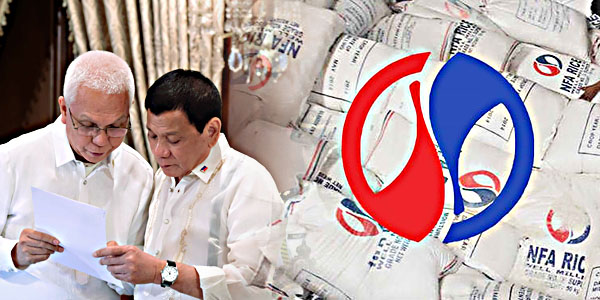 Duterte Evasco NFA rice National Food Authority