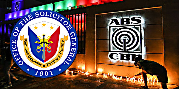 OSG bahalang dumiskarte sa isyu ng ABS CBN (Sa pagbasura ng SC sa quo