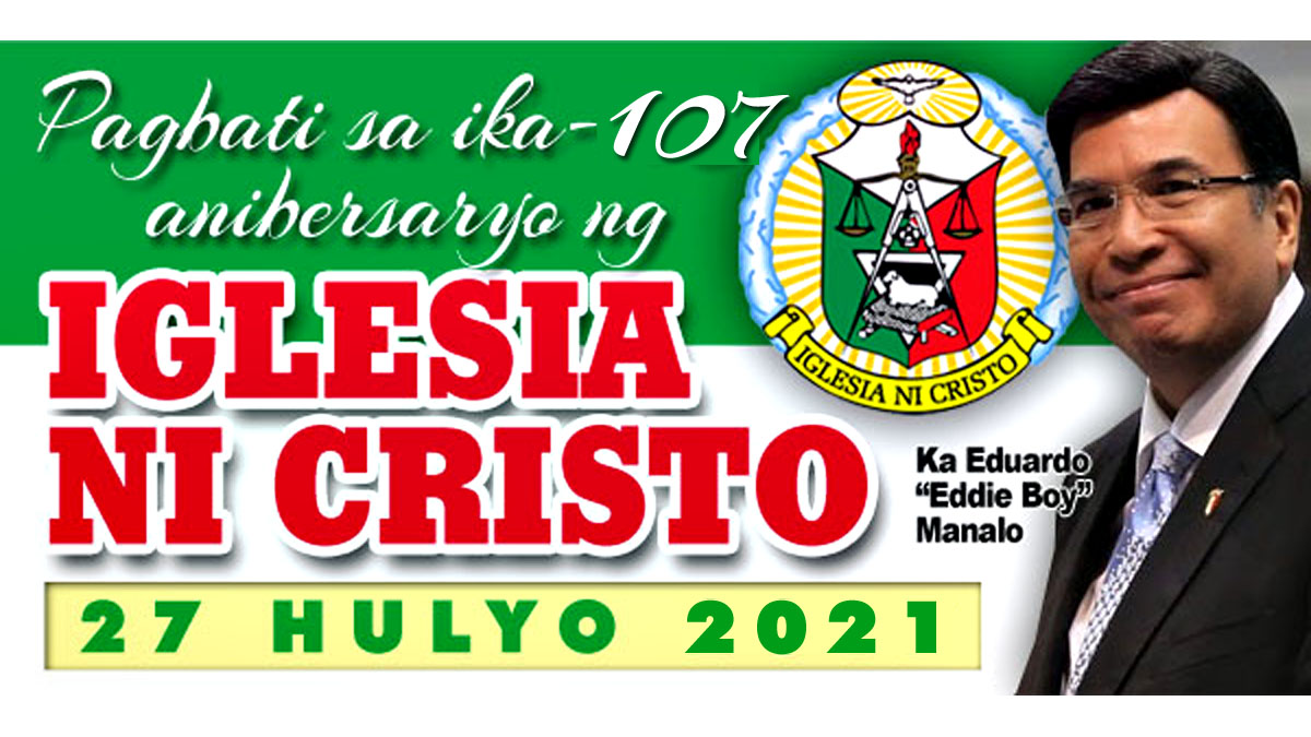 Iglesia Ni Cristo INC 107th Eduardo Manal