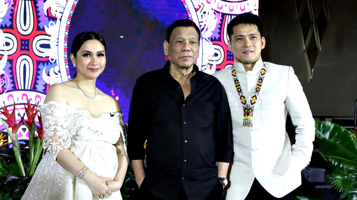 Mariel Rodriguez Pres. Rodrigo Duterte Robin Padilla