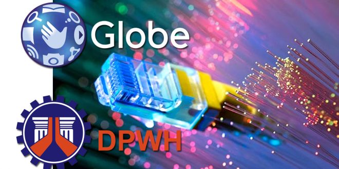 Globe fiber to the home DPWH