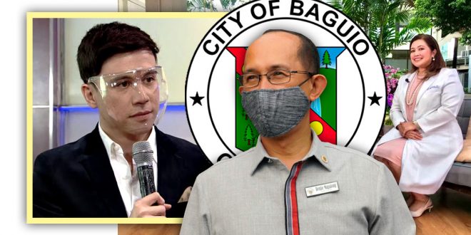 Arjo Atayde, Baguio City Mayor Benjamin Magalong, Dr Claudette Guzman Mangahas
