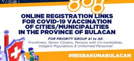 Online registration sa bakuna vs CoVid-19 Bulacan Public Health Office