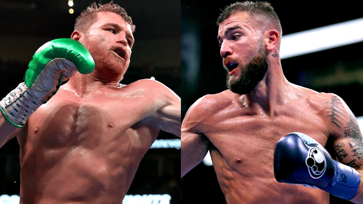 Canelo Alvarez, Caleb Plant
