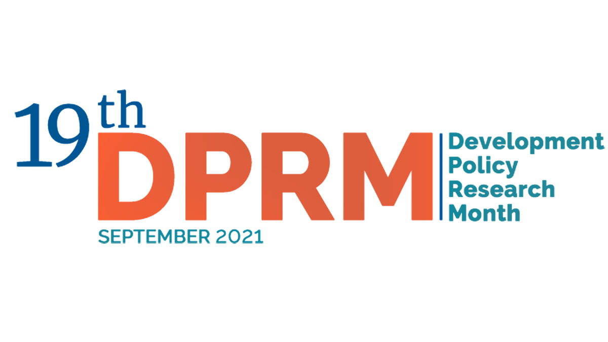 19th Development Policy Research Month, DPRM