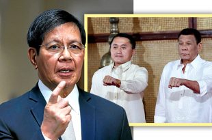 Ping Lacson, Bong Go, Rodrigo Duterte