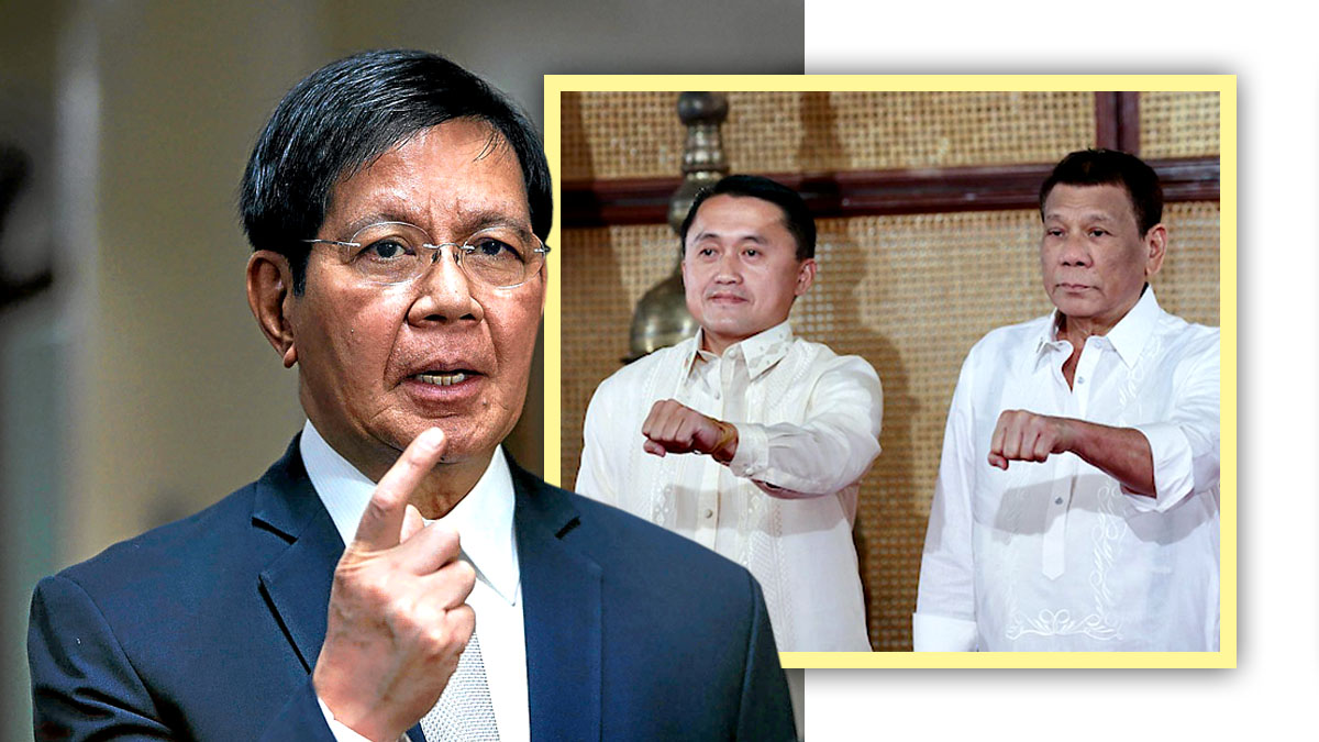 Ping Lacson, Bong Go, Rodrigo Duterte