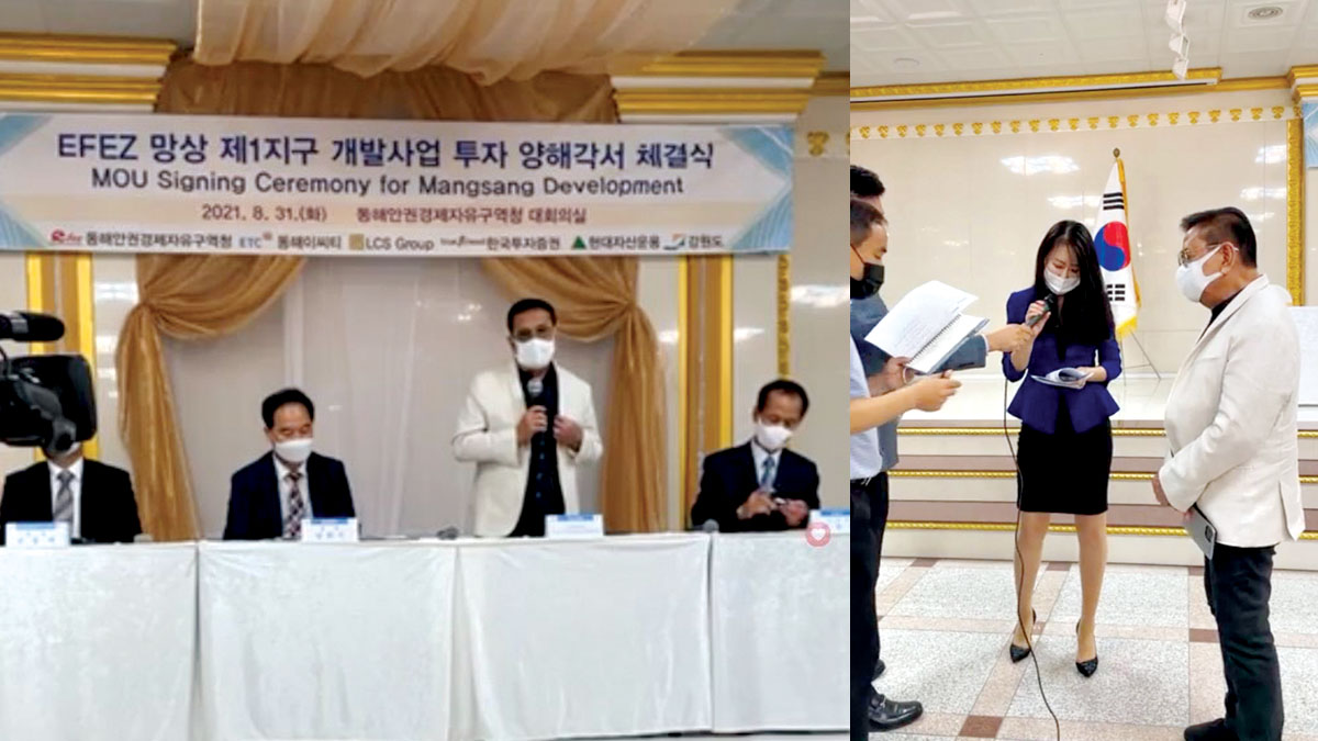 Chavit Singson nag-invest ng $100-M sa South Korea