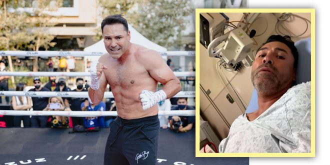 Oscar de La Hoya, covid-19