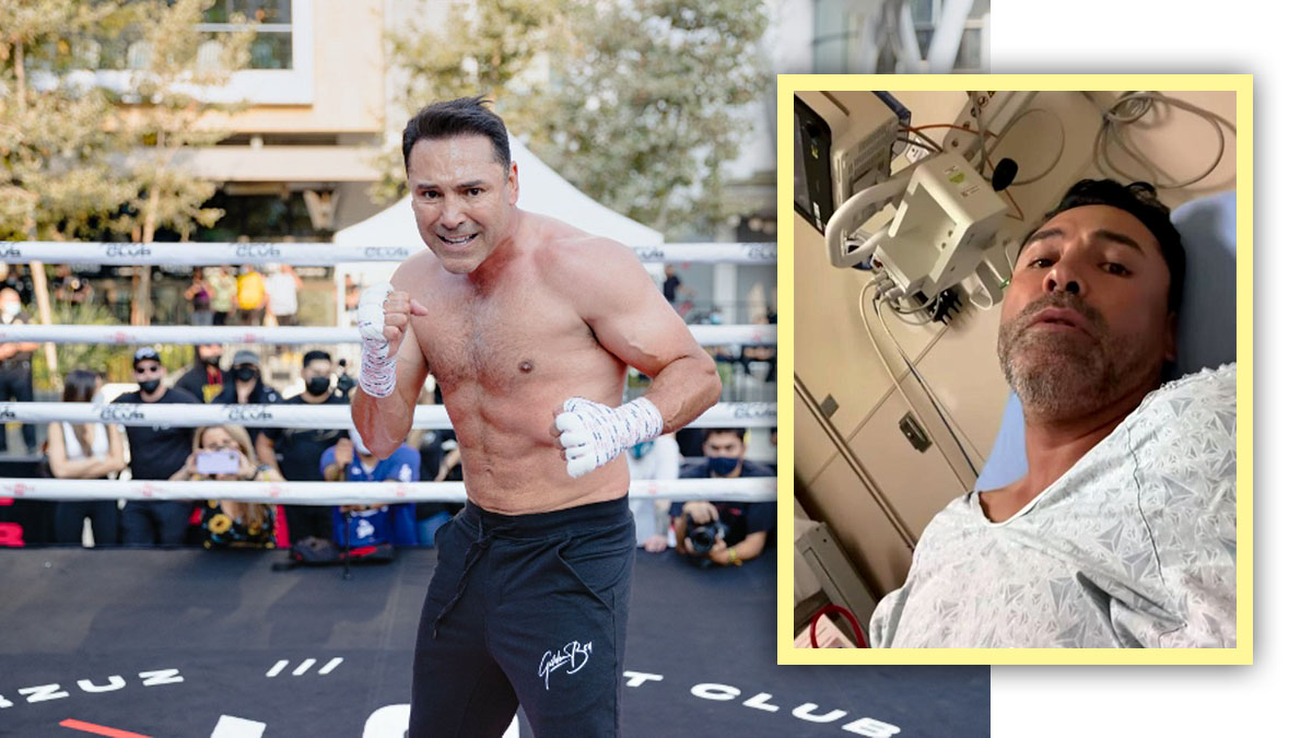 Oscar de La Hoya, covid-19
