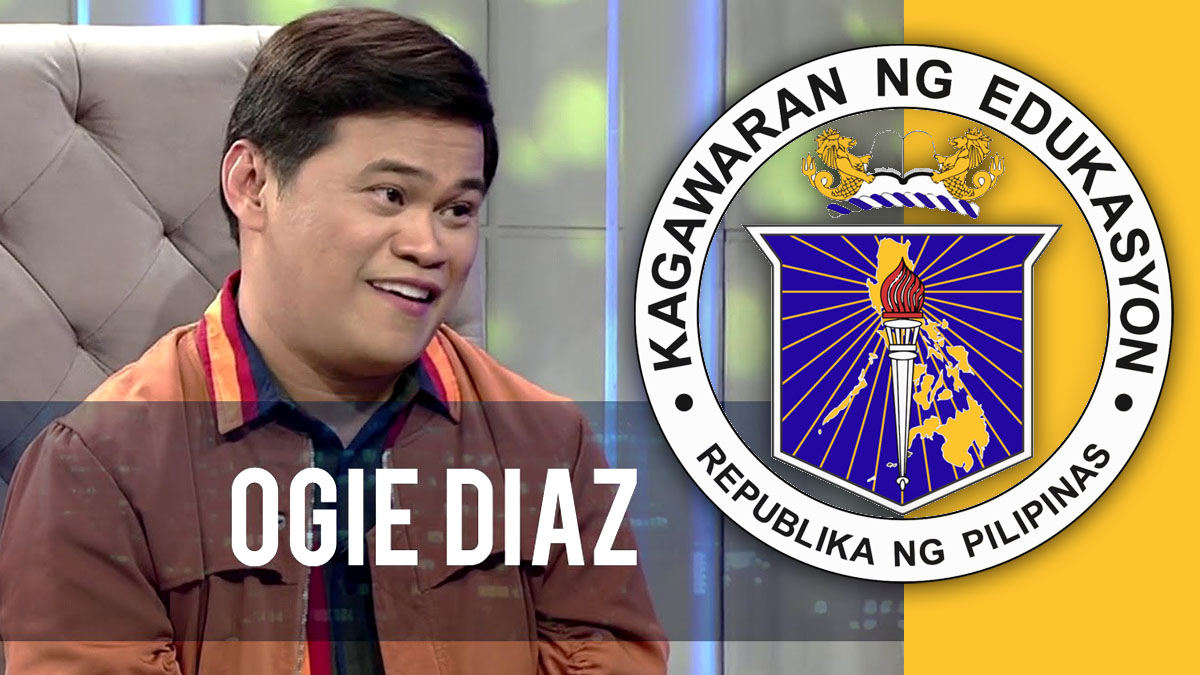 Ogie Diaz, DepEd