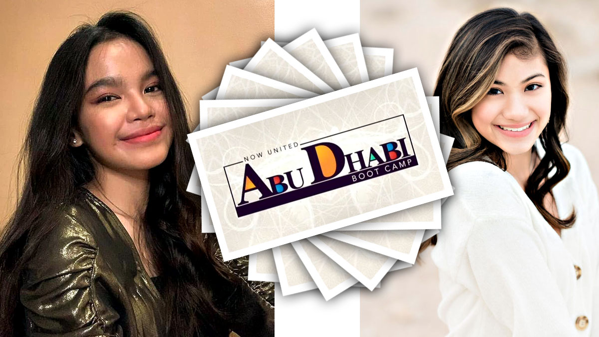 Zephanie Dimaranan Jayna Hughes, Abu Dhabi Boot Camp, Now United