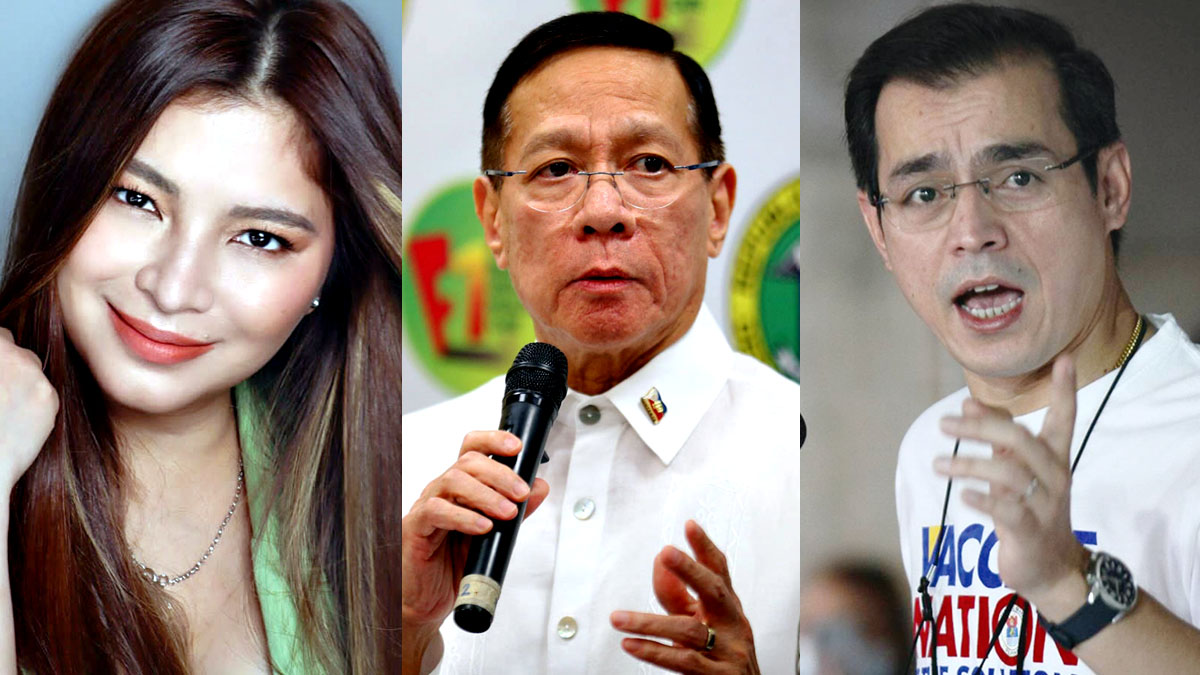 Angel Locsin, Francisco Duque, Isko Moreno