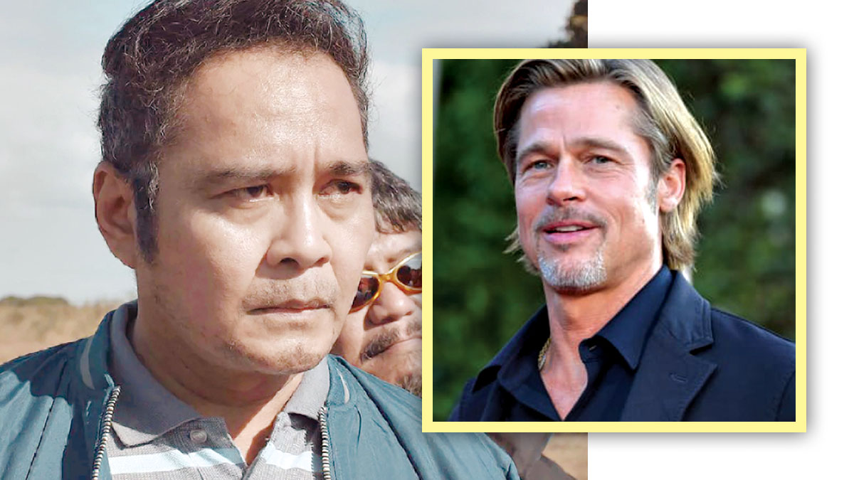 John Arcilla, Brad Pitt