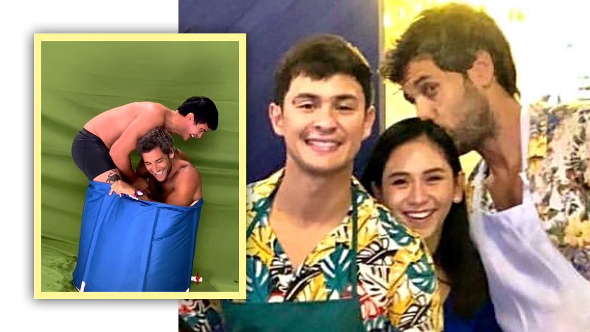 Matteo Guidicelli, Nico Bolzico, Sarah Geronimo