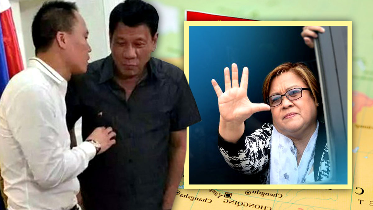 Michael Yang, Rodrigo Duterte, Michael Yang, Leila de Lima