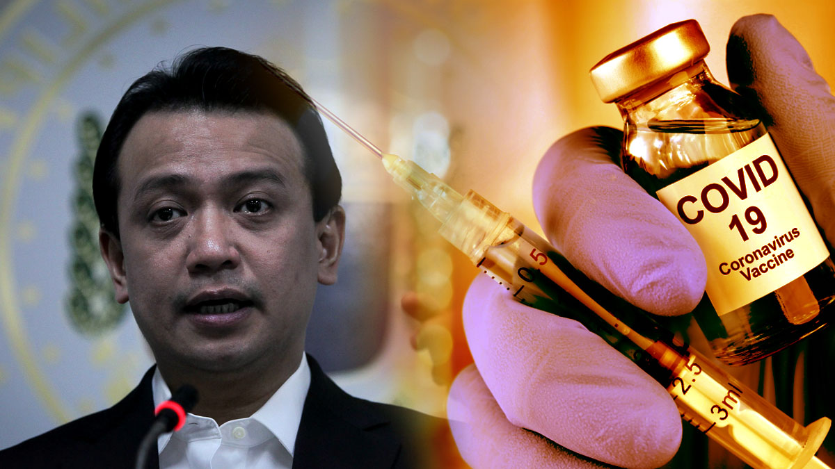 Antonio Trillanes, COVID-19 Vaccine