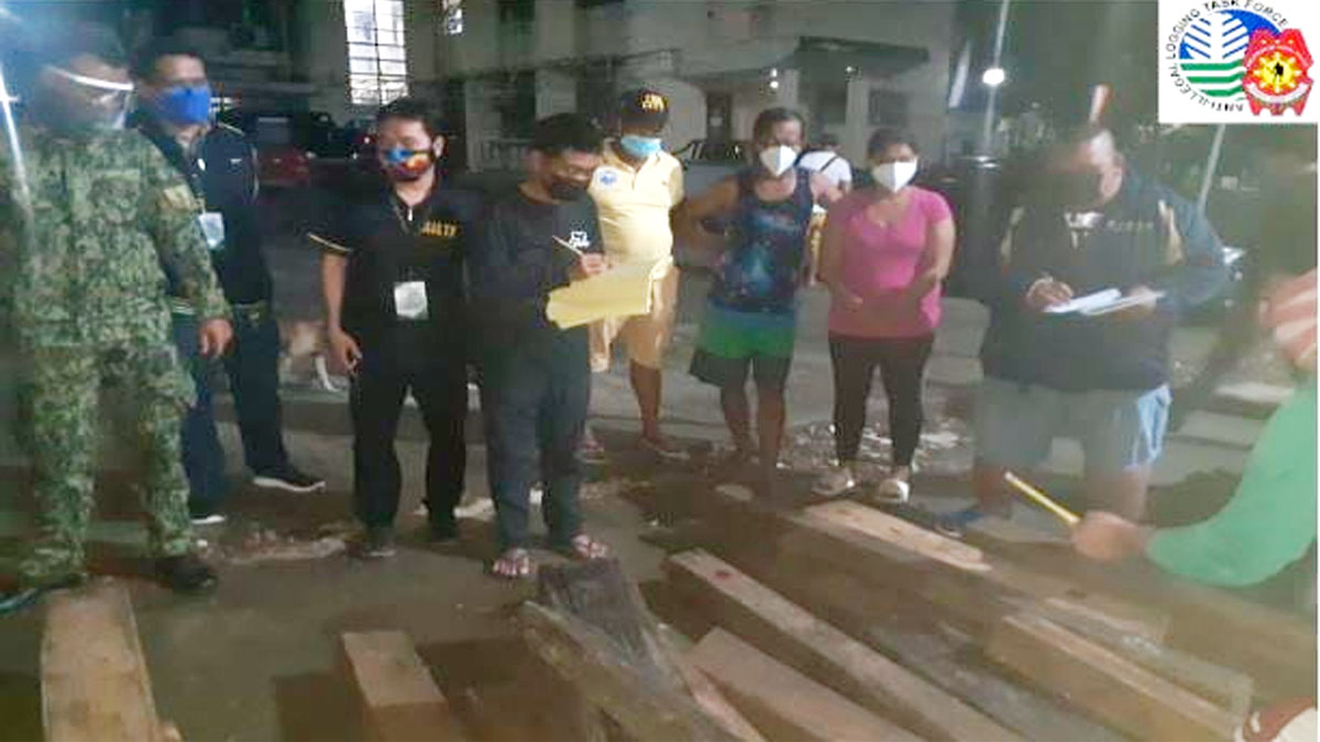 2 timbog sa illegal logging sa Ipo Dam gate sa Bulacan Micka Bautista