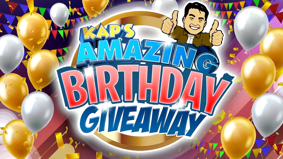 Bong Revilla Jr, Kap’s Agimat Birthday Giveaway