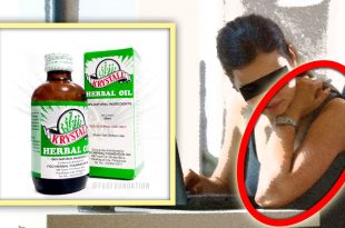 Krystall Herbal Oil, Left arm, Left shoulder