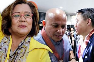 Leila de Lima, Bon Go, Bato dela Rosa