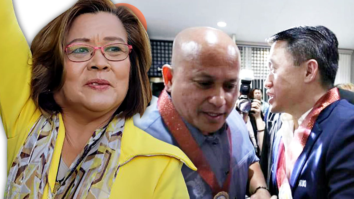 Leila de Lima, Bon Go, Bato dela Rosa