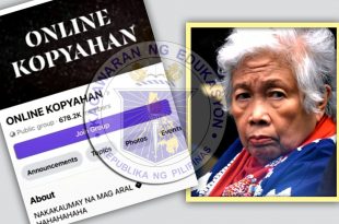 Leonor Briones, DepEd, Online kopyahan