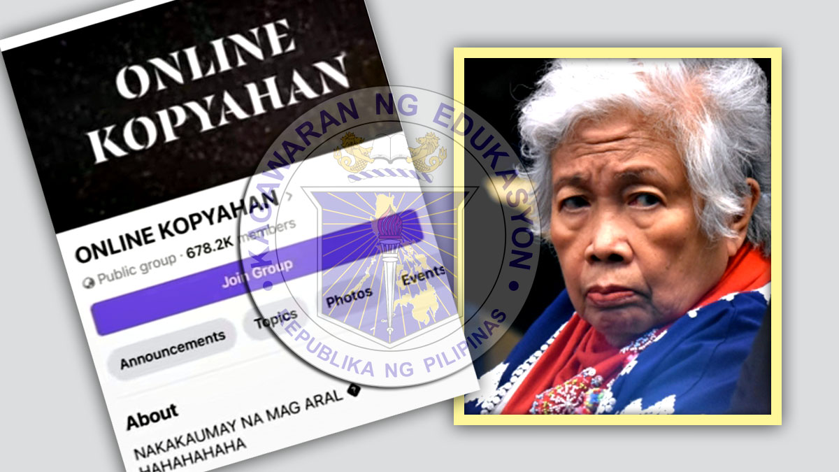Leonor Briones, DepEd, Online kopyahan