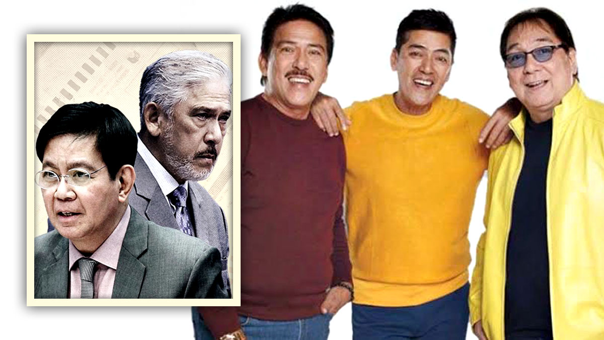 Ping Lacson, Tito Sotto, Vic Sotto, Joey de Leon