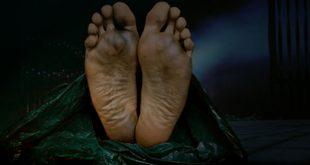 Dead body, feet