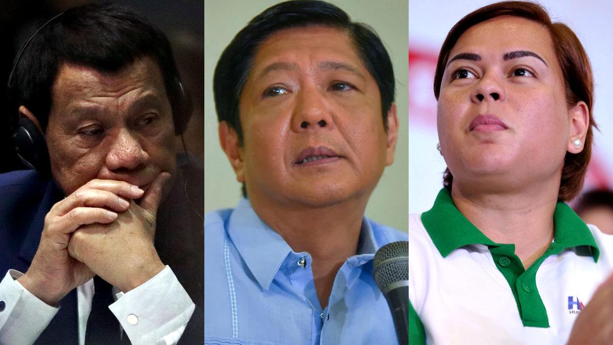 Rodrigo Duterte, Bongbong Marcos, Sara Duterte