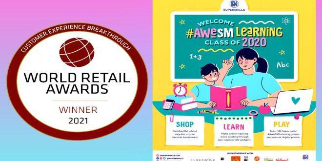 SM Supermalls, World Retail Awards, #AweSMLearning Phygital Campaign