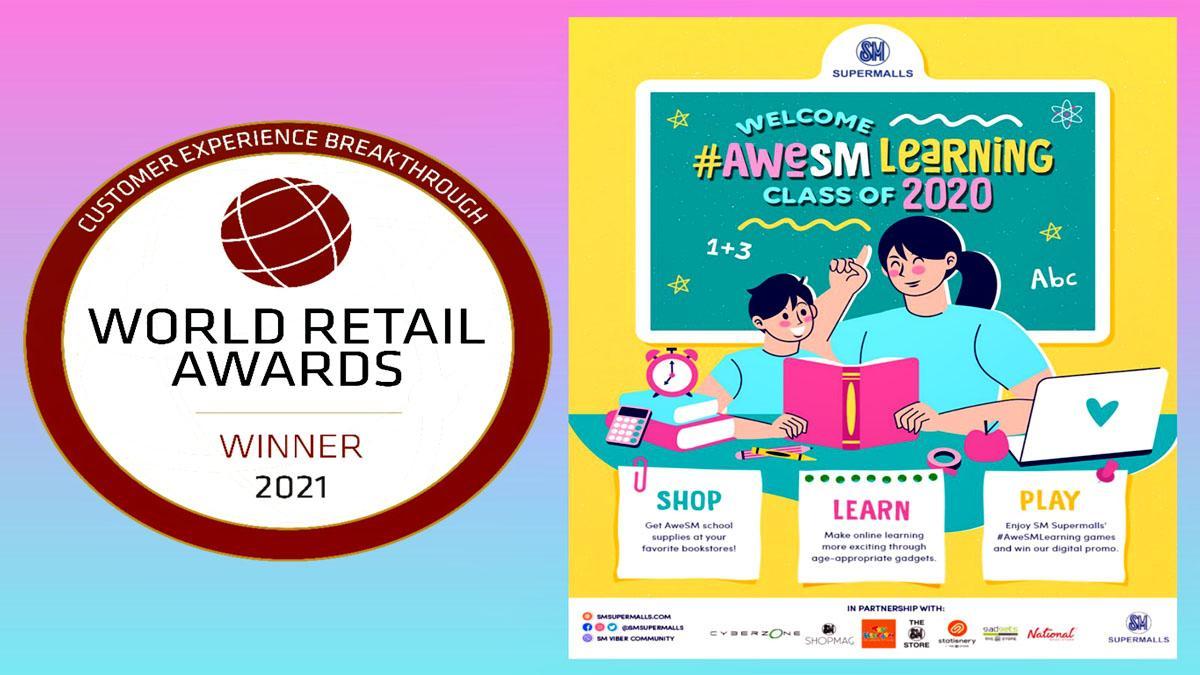 SM Supermalls, World Retail Awards, #AweSMLearning Phygital Campaign