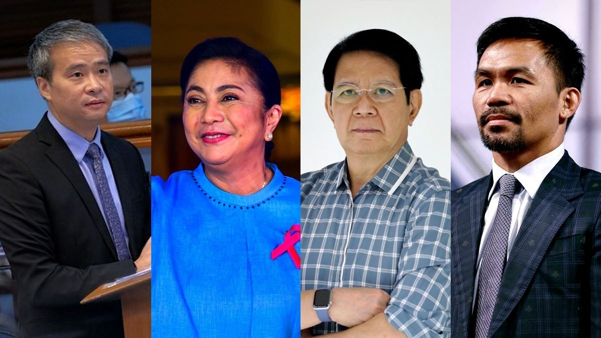 Tesdaman, Joel Villanueva, Leni Robredo, Ping Lacson, Manny Pacquiao