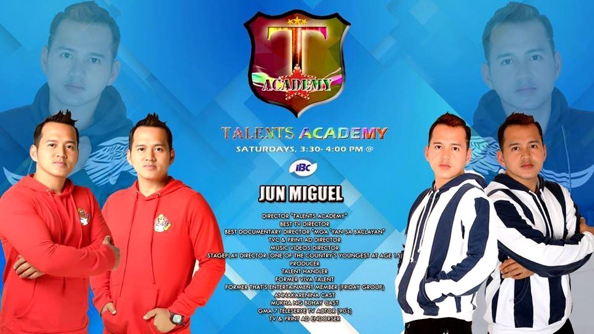 Jun Miguel, Talents Academy