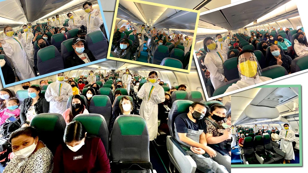 Cebu Pacific Bayanihan flight