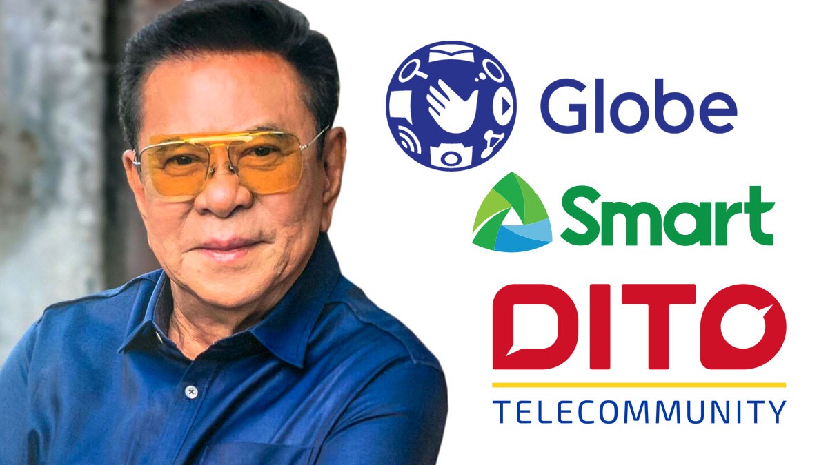 Chavit Singson, Globe, Smart, Dito