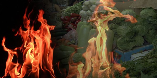Fire Vegetables, Sunog Gulay