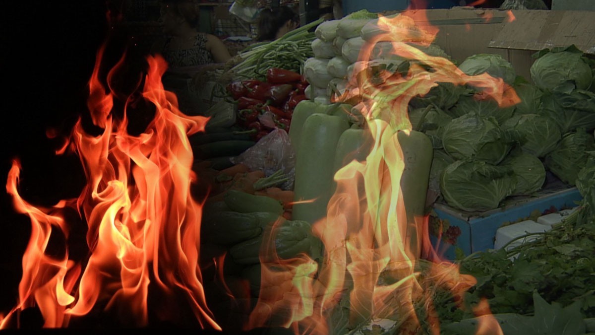 Fire Vegetables, Sunog Gulay