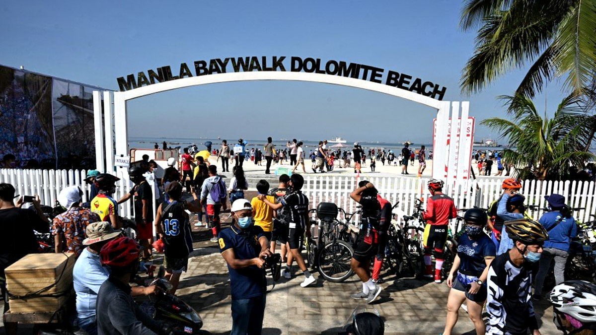 Manila Bay Dolomite Beach