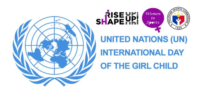 United Nations UN International Day of the Girl Child, PSC, Rise Up Shape Up,