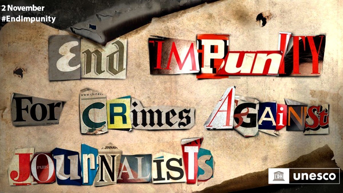 UNESCO International Day to End Impunity for Crimes Against Journalists