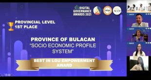 Bulacan, SEPS, Best in LGU Empowerment Award