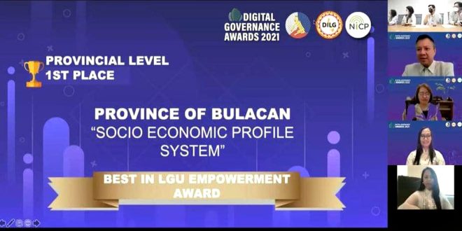 Bulacan, SEPS, Best in LGU Empowerment Award