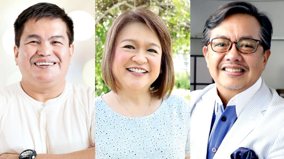 Marc Logan, Winnie Cordero, Boyet Sison