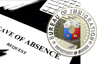 Bureau of Immigration, LEAVE OF ABSENCE