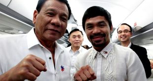 Rodrigo Duterte, Bong Go, Manny Pacquiao, Alan Peter Cayetano